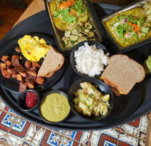 a platter from Casa Nueva