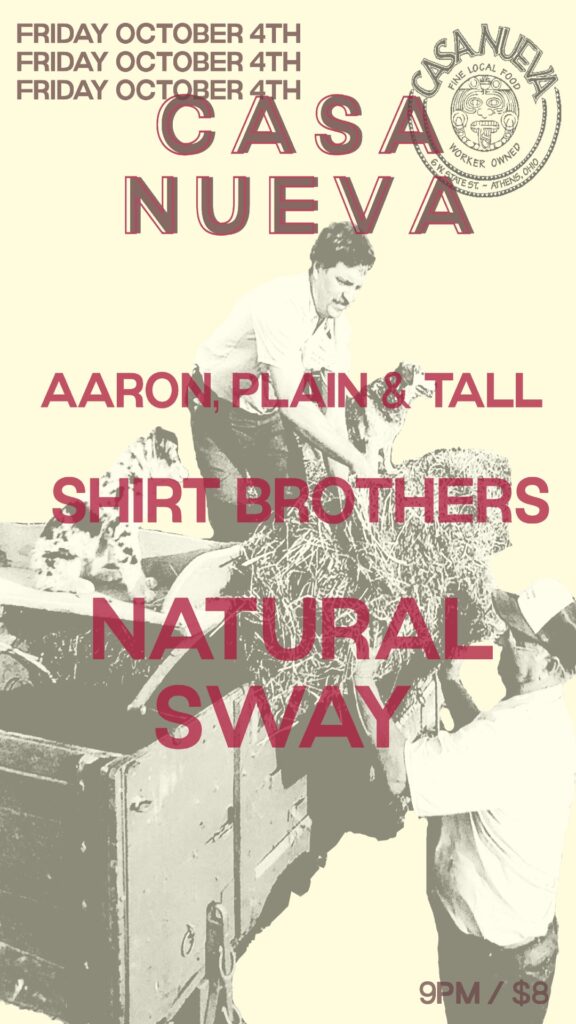 Natural Sway with Aaron Plain & Tall, Shirt Brothers