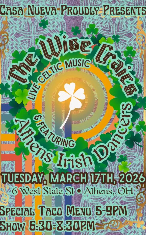 St. Pattys Day with a Taco Tuesday Menu