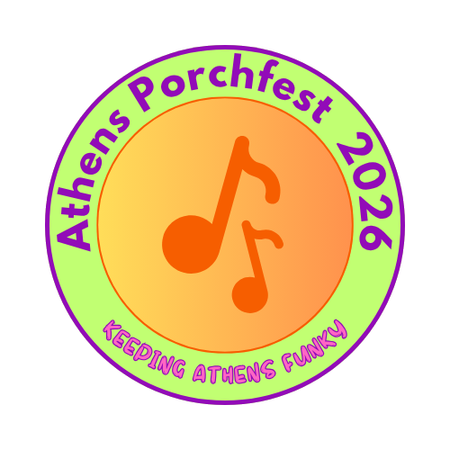 Athens Porchfest Late Night Rock Stage: Tailwinds, Kiss Me Deadly, Street Food 